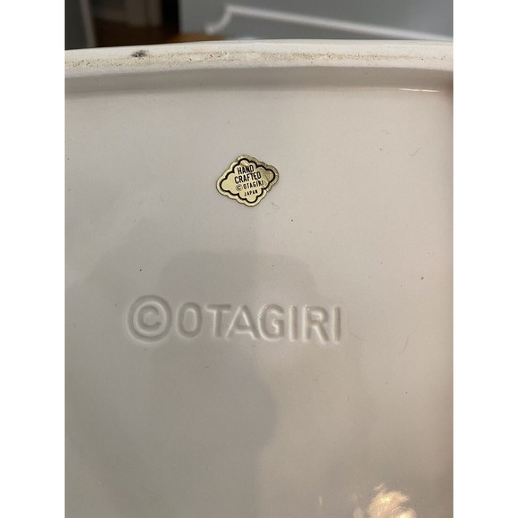 Vintage Otagiri Yellow Victorian Cookie Canister Jar Handcrafted in Japan - Picture 3 of 10